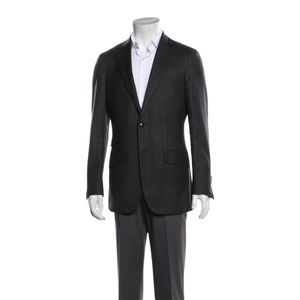 Mens SuitSupply Grey Wool Jacket/Blazer